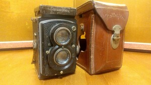 ROLLEIFLEX アンティーク 二眼カメラ ローライフレックス スタンダード Tessar 7.5cm F3.5 Carl Zeiss