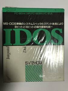 【中古】IDOS 5.25’’ 2HD版 PC-8801mkⅡMR, PC-8801MH,PC-88VA