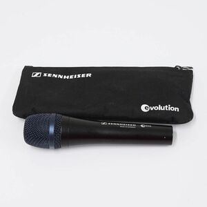 SENNHEISER ゼンハイザー USED美品 ボーカルダイナミックマイクロホン e945 超単一指向性 ケースつき ライブ 【動作確認済】 V9127