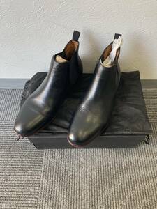 #439 未使用保管品 Foxsense フォクスセンス ビジネスシューズ ブーツ 25.5cm 紳士靴 メンズ 本革 現状品