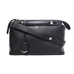 フェンディ FENDI BY THE WAY MEDIUM 2WAY ハンドバッグ ショルダーバッグ レザー 黒 ブラック 8BL146 レディース