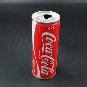 ★ 【当時物　希少】 コカコーラ スチール缶 250ml 開封済み プルタブ 100周年記念缶 COCA-COLA 1986年製造 ★