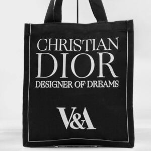 1円【新品未使用】Christian Dior クリスチャンディオール トートバッグ ビジネスバッグ 肩掛け A4収納 キャンバス ブラック 黒色 大容量