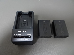 SONY 純正充電器 BC-TRW + おまけ( NP-FW50 x 2個 )