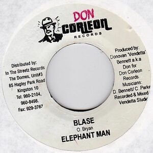 EPレコード　ELEPHANT MAN / BLASE (BLASE)
