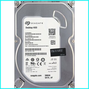 Seagate ST500DM002-1SB10A-021 FW:HPH3 DTO:827976-001 3.5インチ SATA600 500GB 3858回 6123時間