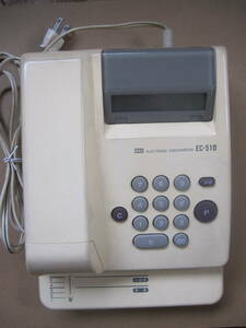 マックス 電子チェックライター １０桁 EC-510