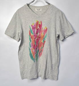 COMME des GARCONS　コムデギャルソン　チューリップ グラフィックTシャツ　イラスト　アート　90s 1446M327