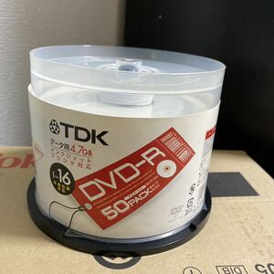 TDK DVD-R 1~16倍速記録対応　データ用4.7GB インクジェットプリンタ対応　DR47PC50PC 45枚入