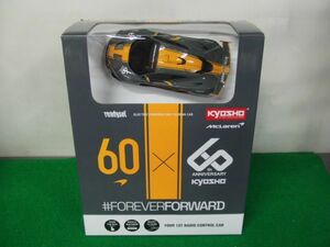 京商 ミニッツ RWD レディセット McLaren P1 GTR 60th Anniversary 動作確認済み ※箱プラスチック部分に割れあり