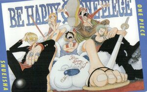 ★ONE PIECE ワンピース　尾田栄一郎　週刊少年ジャンプ　集英社　微擦れ有★テレカ５０度数未使用pd_153