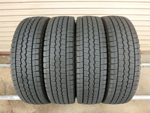 2022年製 ★ 195/85R15 113/111L ★ 4本セット!! ★ DUNLOP ★ WINTER MAXXLT03M　残溝9.5㎜　キャンターエルフキャラバンハイエース