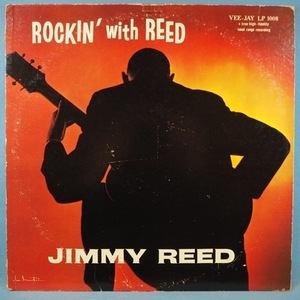 ■近美盤! VEE JAY マルーン銀縁!★JIMMY REED/ROCKIN WITH REED★送料無料(条件有り)多数出品中!★オリジナル名盤■