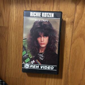 VHS Richie Kotzen Rock Chops リッチー・コッツェン