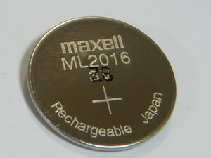 ★★★★【新品・即決・送料無料】maxell マクセル ML2016 ML系コイン形リチウム二次電池 1個 [並行輸入 バルク品]★★★★