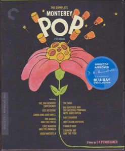 ■新品■complete Monterey Pop Festival モンタレー・ポップ・フェスティバル(3 DISCS)ブルーレイ・ディスク3枚組