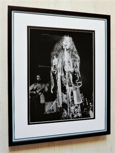 ジャニス・ジョプリン/ウッドストック/1969/アートピクチャー額装/Janis Joplin/Woodstock/リトル・ガール・ブルー/サイケデリック・ロック