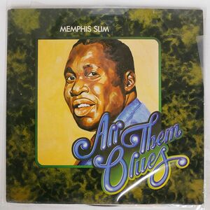 英 MEMPHIS SLIM/ALL THEM BLUES/DJM DJLMD8012 LP