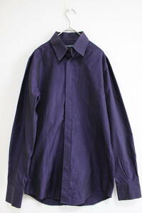 4846 メンズ DOLCE&GABBANA ドルチェ＆ガッバーナ シャツ カラーシャツ カッターシャツ パープル 紫 39 151/2 男性 正規 本物