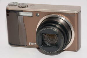 【外観特上級】RICOH デジタルカメラ R10 ブラウン R10BN　#s5670