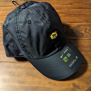ナイキ　キャップ　帽子　ヘリテージ 86 エッセンシャル TN AIR ナイロン キャップ ロゴ 刺繍 DC4017-010 黒 ブラック