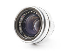 ★☆【動作問題なし！】 #2003179 Nikon NIKKOR-H.C 5cm F2 単焦点 標準レンズ☆★