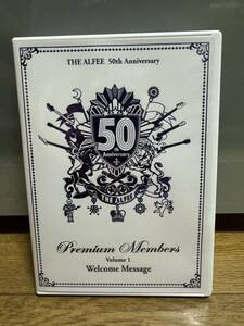 新品同様！DVD THE ALFEE 50周年Premium Members vol.1