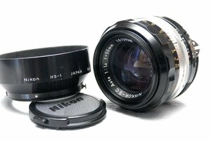 Nikon ニコン 純正 NIKKOR-S.C 50mm MF 高級単焦点レンズ 1:1.4 (Ai) 超希少・作動品