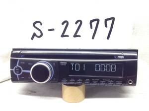 S-2277　clarion　CZ102　CDデッキ