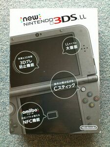 Newニンテンドー3DS LL メタリックブラック 取扱説明書 ARカード Nintendo 任天堂 本体