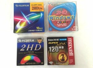 ☆フロッピーディスク FUJIFILM 3.5インチ2HD 10枚パック/+1枚/maxell ドライブ用120MB/三菱化学 2HDV10SM 10枚 まとめてセット☆未開封品