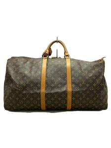 LOUIS VUITTON◆キーポル60_モノグラム・キャンバス_BRW/PVC/BRW/Ｍ41422