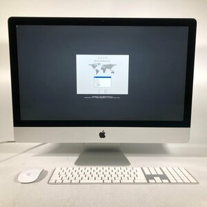 動作確認済み iMac Retina 5K 27インチ (Mid 2017) Core i7 4.2GHz/32GB/FD 3.12TB MNED2J/A