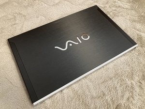 美品 オーナーメイドモデル SONY VAIO SVZ1311AJ Core i7-3612QM メモリ8GB SSD256GB カーボンブラック