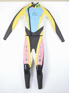 World Dive 3.5mm/5mm 裏起毛 レディース ダイビングウェットスーツ 2ピース（166cm/45kg）［Wsuit-200721TM］