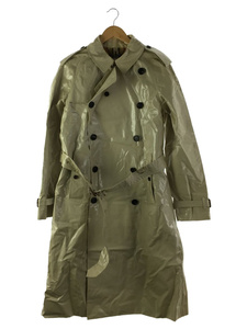 BURBERRY◆laminated cotton gabardine trench coat/トレンチコート/52/コットン/BEG