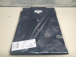 美品 LACOSTE ラコステ L1212LJ-99 ネイビー 半袖ポロシャツ 定番 新品タグ付き