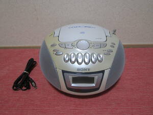 ソニー　SONY　 CDラジカセ　ラジオ　カセット CFD-E75TV