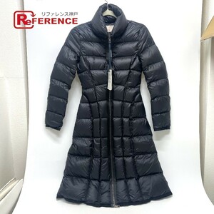 未使用 MONCLER モンクレール BELLEVALIA ベルヴァリア ダウンコート ブラック レディース【中古】