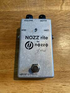 1円スタート！NOZZO EFFECTS NOZZ rite ファズライト　クローン　fuzz rite ゲルマニウムトランジスタ　フルシアンテ⑥