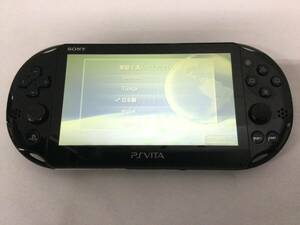 【GF8790/60/0】ジャンク(クリーニング済)★PS VITA★PlayStation VITA★本体のみ★PCH-2000★ブラック★SONY★ゲーム機★