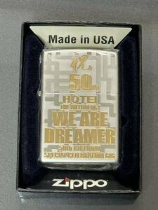 zippo HOTEI 50th THE ANTHOLOGY 布袋寅泰 両面 ギタリズム 柄 2011年製 WE ARE DREAMER 祝 50周年記念 シリアルナンバー NO.0073