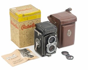 Rolleiflex/ ローライフレックス　Automat MXV 二眼レフカメラ Zeiss opton Tessar 75mmｆ3.5レンズ付き　セット #jp26575