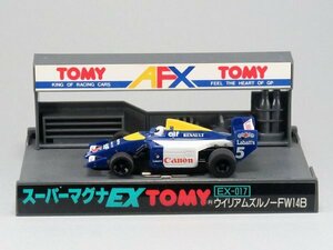 HOスロットカー TOMY AFX スーパーマグナEX-017 ウイリアムズルノーFW14B