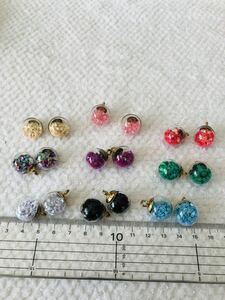 ハンドメイドパーツ　ピアスチャーム イヤリング　チャーム　アクセサリー　③