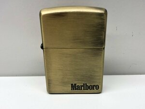 11【未使用】Marlboro　マルボロ　ZIPPO　ジッポ　オイルライター　喫煙具　喫煙グッズ 　コレクション　本体のみ　火花確認済み