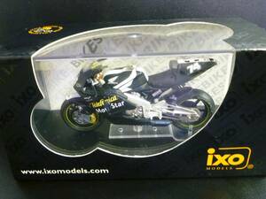 ixo☆製品 1/24 ホンダ ＲC211-Ｖ 加藤大治郎 ヘルメット付き　#74 HONDA テレフォニカ モビスター 2003 testoブラックカラー