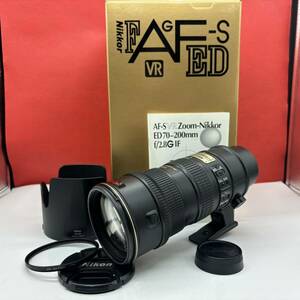 ◆ 【防湿庫保管品】 Nikon AF-S VR Zoom-Nikkor ED 70-200mm F2.8G IF カメラレンズ AF動作確認済 ニコン