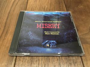 MISERY (Original Motion Picture Soundtrack) Marc Shaiman ミザリー ホラー音楽 Bay Cities BCD 3011 Stephen king ROB REINER 1990