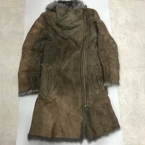 ラムコート レディース XS 中古 PREMIUM TOSCANA BRISA REAL LAMB SKINS IN SPAIN 韓国製 長期保管品